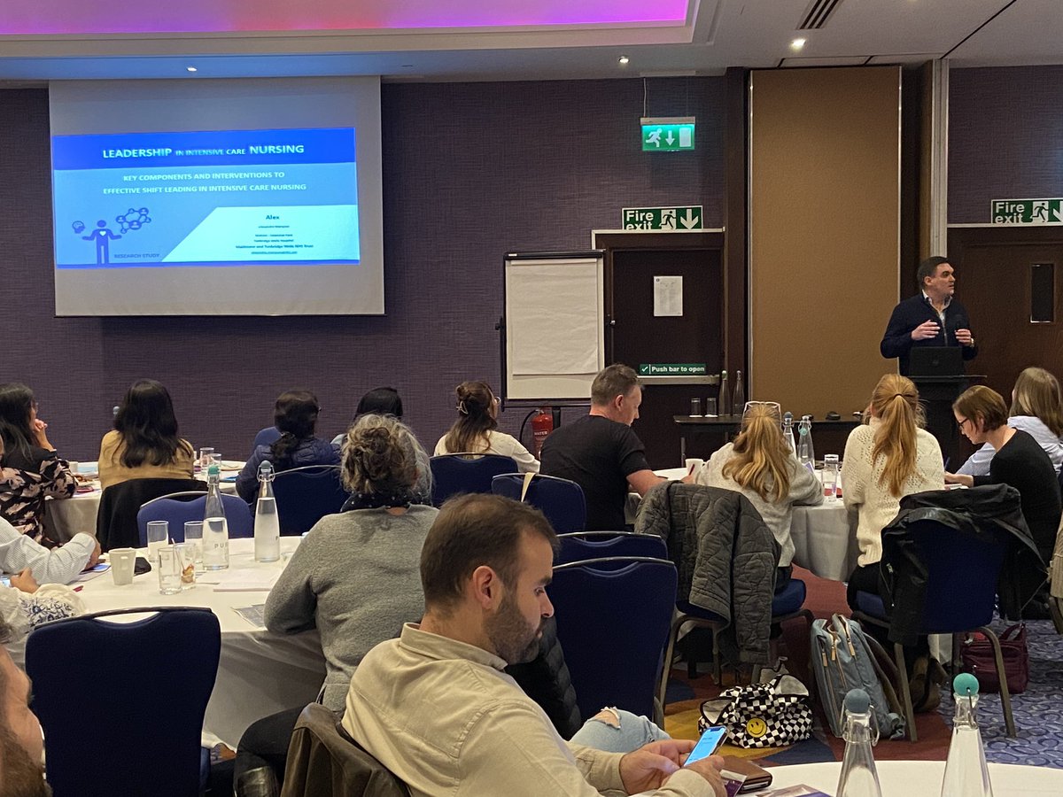 Alexandre Marques takes the stage next to present his study on Leadership in Critical Care Nursing. 
#KSSACCCONFERENCE