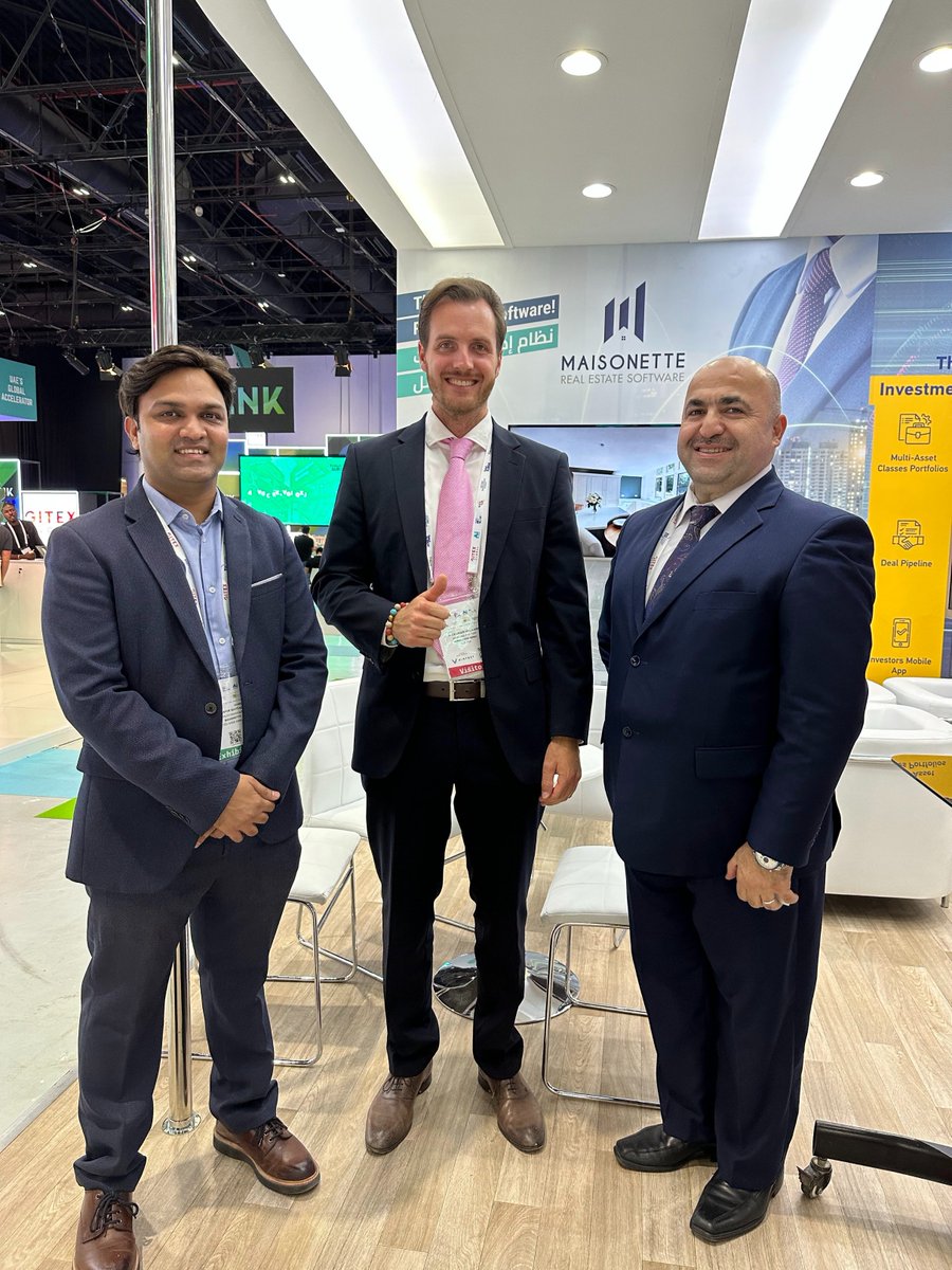 GoMaisonette's tweet photo. DAY 2 DONE at GITEX GLOBAL #2022 - Meeting so many great minds who are potential customers and future partners. #Learning from each other and #growing together.
We are exhibiting at #gitex till the 14th of Oct 2022. So, come over and meet us. https://t.co/kmu0Q6wsg6