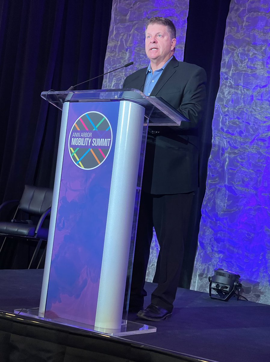 AnnArborSPARK's tweet photo. 📍#MobilitySummit is underway! 🚗
Leaders from across the globe are sharing their visions for the future of #mobility and speaking to the era-defining tech innovations that will get us there! https://t.co/YPn1a88AWm