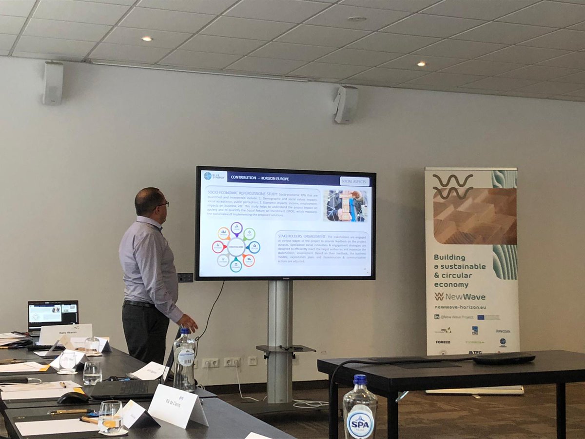 📢 The KoM of New Wave project was held the past week at the BTG Biomass Technology Group office🏢. <a href="/Blue_Synergy_SL/">Blue Synergy</a>, leader of the Sustainability Work Package, and the partners of the project presented their progress made.
🌐 newwave-horizon.eu
#lignin #pyrolysis #greendeal