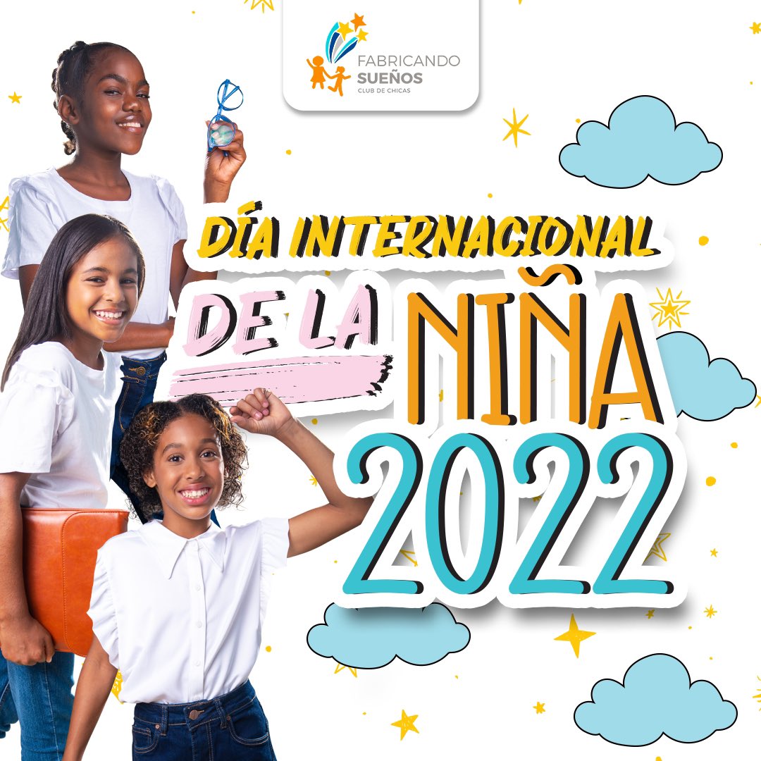 SuperateRDO's tweet photo. Hoy conmemoramos el Día Internacional de la Niña 2022. Únete a la celebración y al foro de Fabricando Sueños, por la garantía de sus derechos y empoderamiento. 💪🏿⛅

Conéctate en el siguiente enlace 🔗 https://t.co/XsmxA2eMtp

#DíadelaNiña
#10AñosDíadeLaNiña
#CreoEntuPoder https://t.co/qcjuf5AnWS