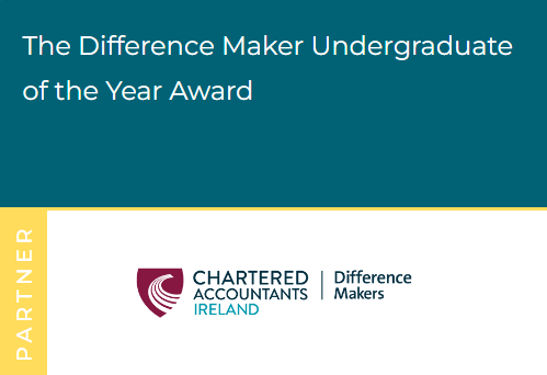 CharteredAccIrl's tweet photo. βAre you the Difference Maker Undergraduate of the Year?β
Win a βCareer Kick Starter Packageβ incl β¬/Β£1,000 cash!
We're searching Irish 3rd level institutions to find a student making a real difference!
πVisit https://t.co/qpjpyzPQUs.
#DifferenceMaker #UGOY @gradireland https://t.co/zqnCAMi8Uu