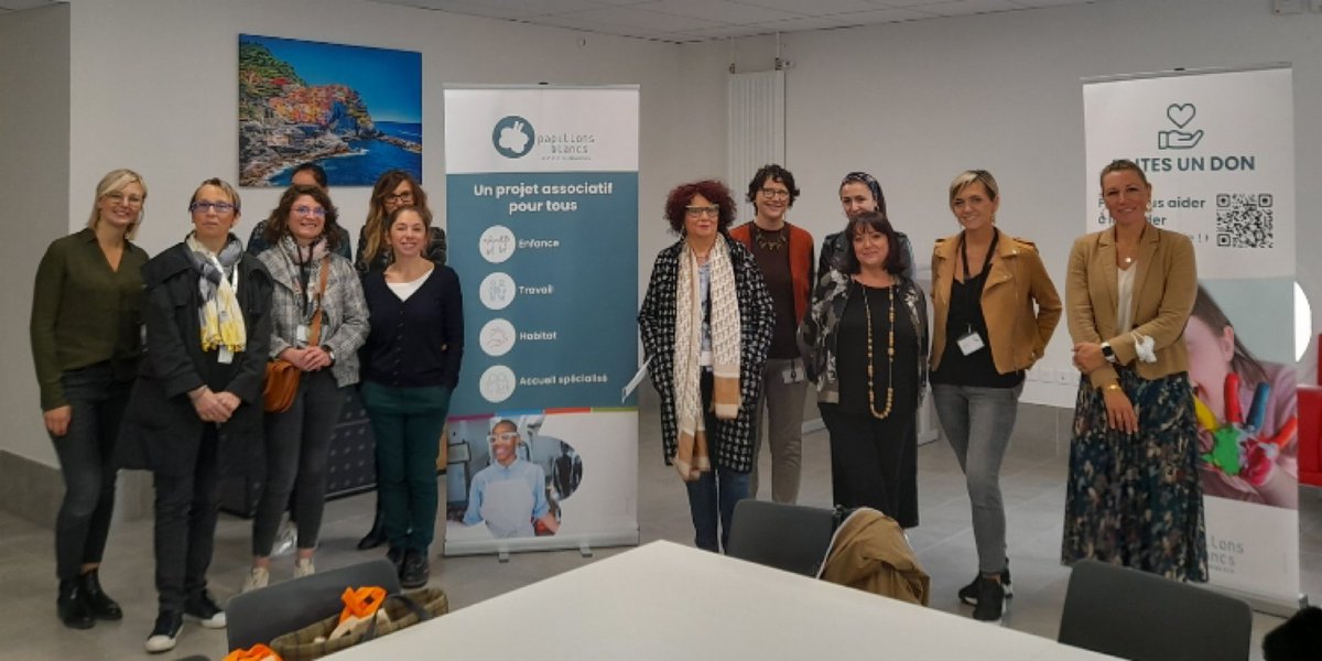 Les Papillons Blancs du Douaisis recrutent! @poleemploi_HDF les accompagne. <a href="/MoriauxCath/">Catherine Moriaux</a> <a href="/christinechot1/">Christine Choteau</a>