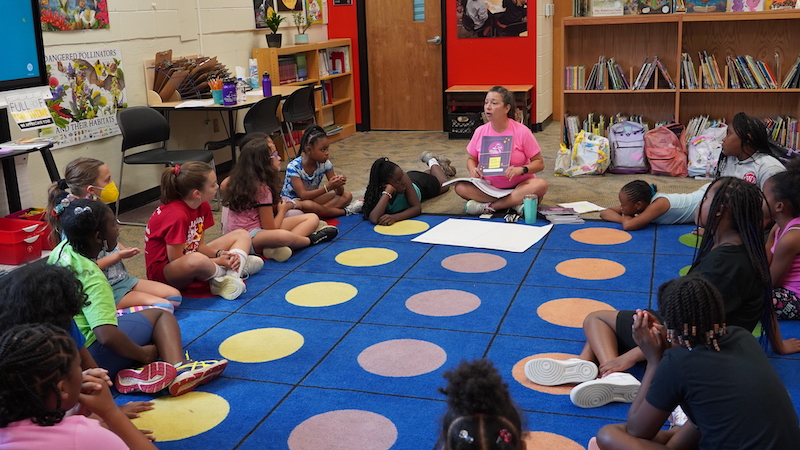Girls on the Run helps girls understand themselves, value relationships and teamwork, and recognize how they can shape the world. Our team of girls are building important skills, getting active, and finding their strength!