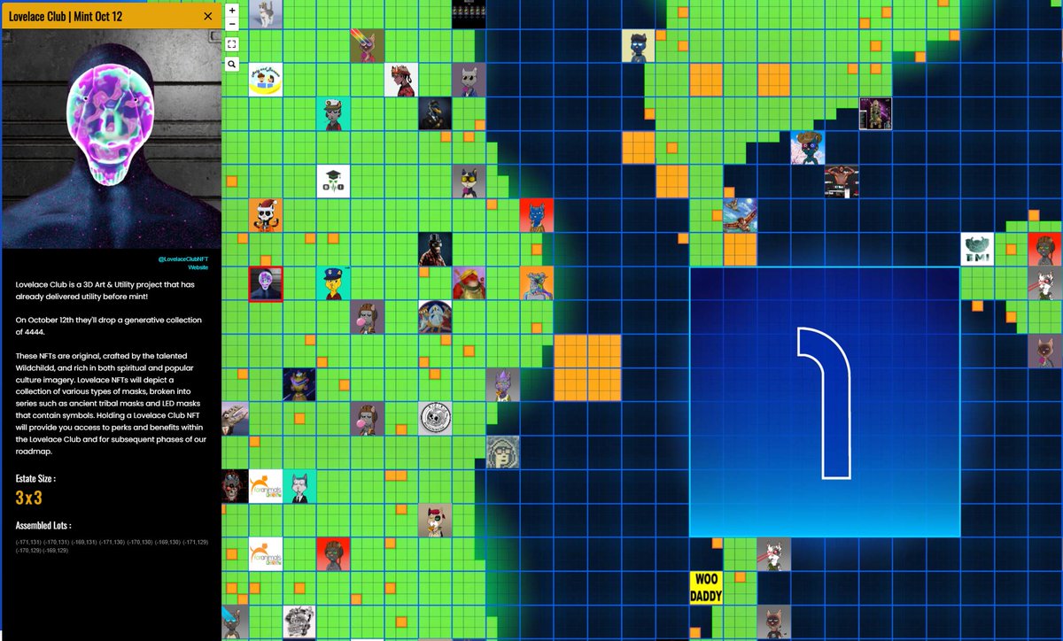 LovelaceClubNFT's tweet photo. Lovelace Club is on the @BossCatRC planet! 
Thanks to a wonderful community member for doing this!

🥳To celebrate our mint tomorrow we are giving away 1X Boss Planet Plot 
✅Follow us, retweet this and tag a fellow Boss Planet inhabitant! Winner in 12 hours!⏱ https://t.co/1ksxGu8g2O