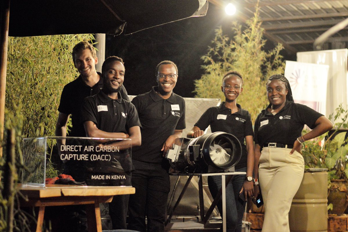 Proud day for Octavia Carbon when we recently unveiled our - and Africa's - first Direct Air Carbon Capture (DACC) machine.

Kenya can be the world's most competitive place to scale DACC, given our region's geothermal power, geology, and cost-effective talent. Let's get it done!