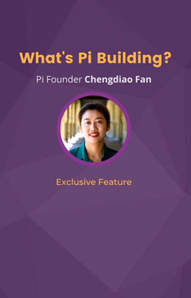 Edwin2199's tweet photo. Pi Founder Chengdiao Fan discusses the essential question - What's Pi Building? - live with community moderators. See her insight on the future of Pi and the need for real utilities-building in the current Enclosed Network period of Mainnet.

#PiNetwork

https://t.co/QyuJb3KILe https://t.co/T5Ol7Swus9