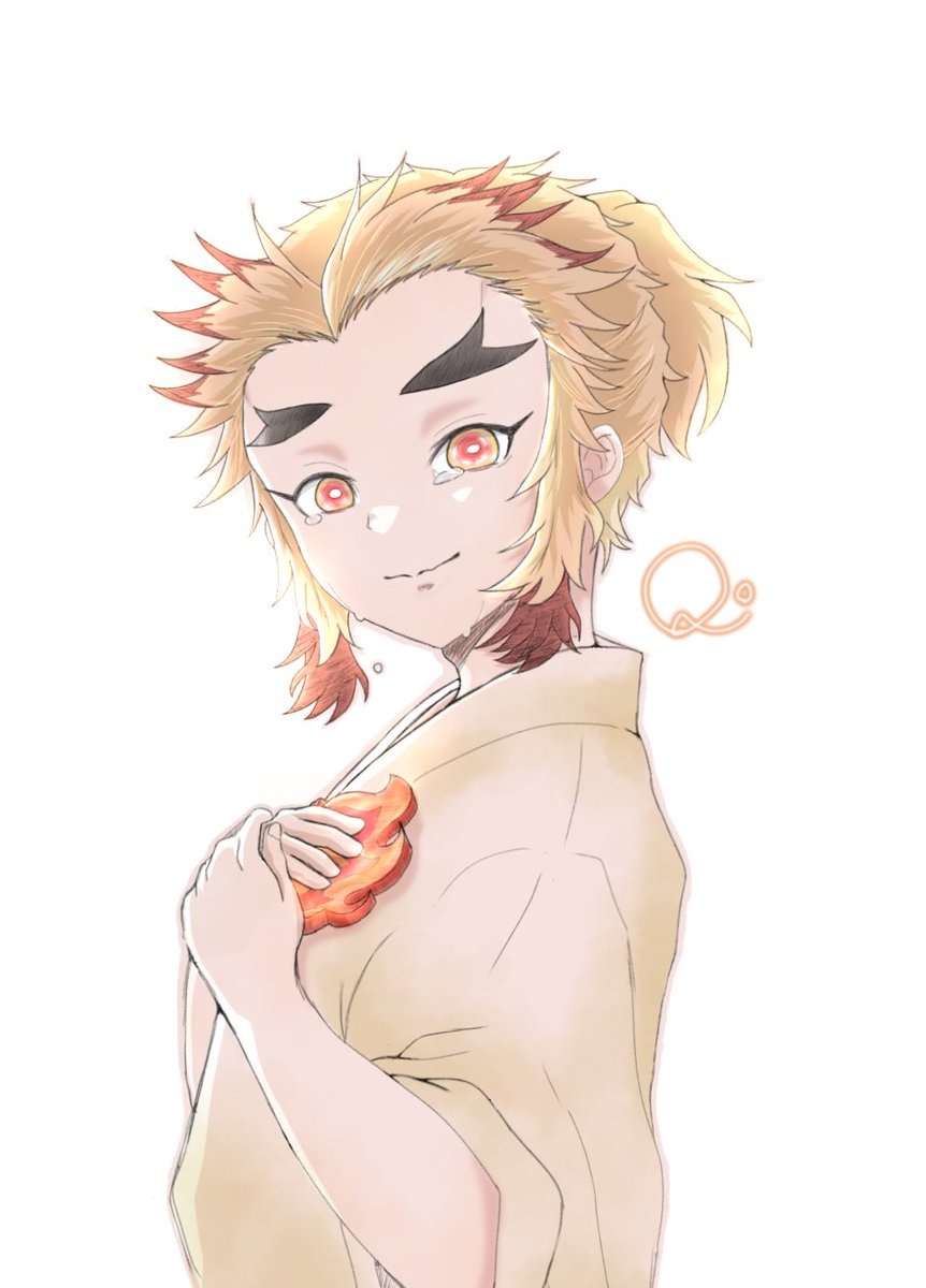 ロペ@＼＼\\٩( 'ω' )و //／／さんがTwitterに投稿した煉獄杏寿郎(鬼滅の刃)のイラスト。