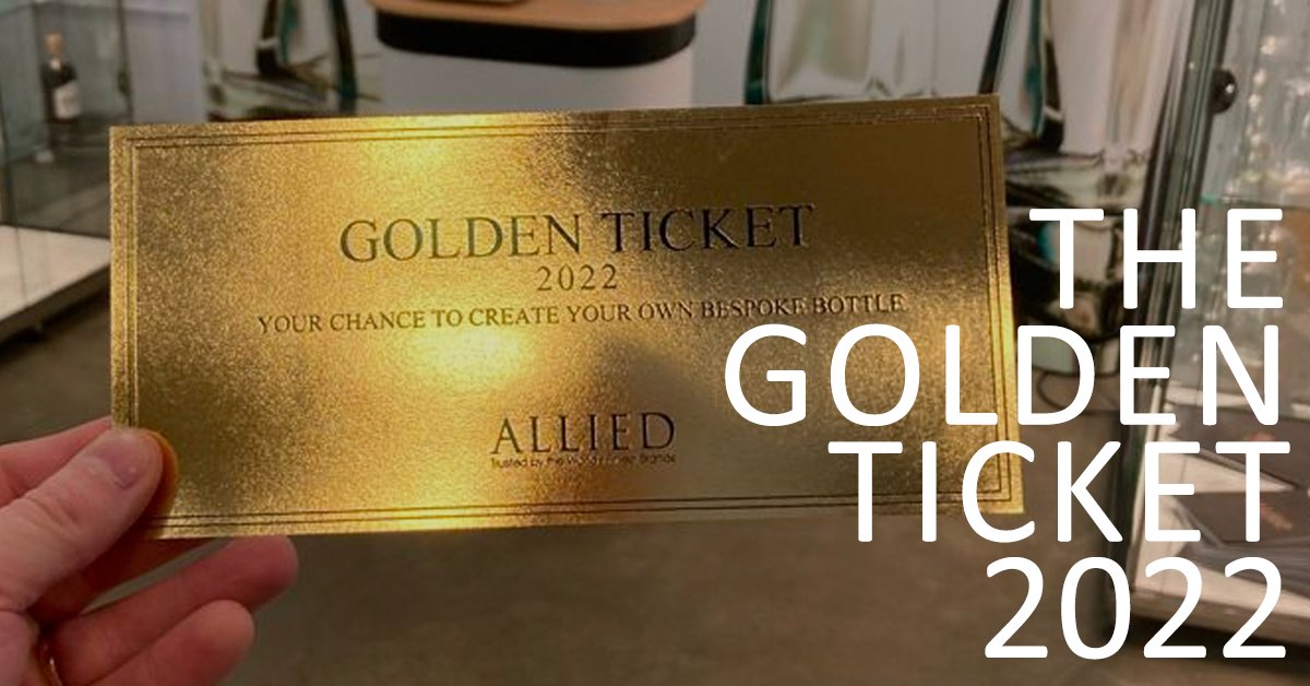 Our #GoldenTicket competition is BACK for 2022!🎟

The lucky winner will be awarded the chance to work with our award-winning #design team to develop #glass bottles that perfectly represent your brand!

Find out more and enter👉🏼allied-glass.com/2022/09/15/gol…