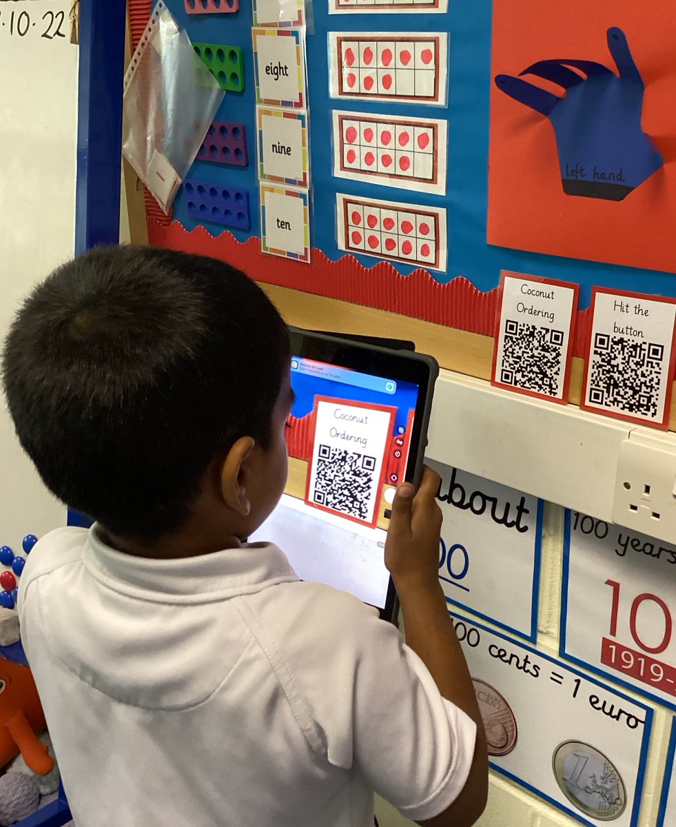 StainesPrepYr1's tweet photo. We are enjoying using iPads to enhance our learning in #StainesPrepMaths We know how to log on, scan QR codes and "double tap, close the apps" when we are finished. #StainesPrepDigitalLearning #KS1maths #iPadsInTheClassroom https://t.co/PrsnRZ93pd