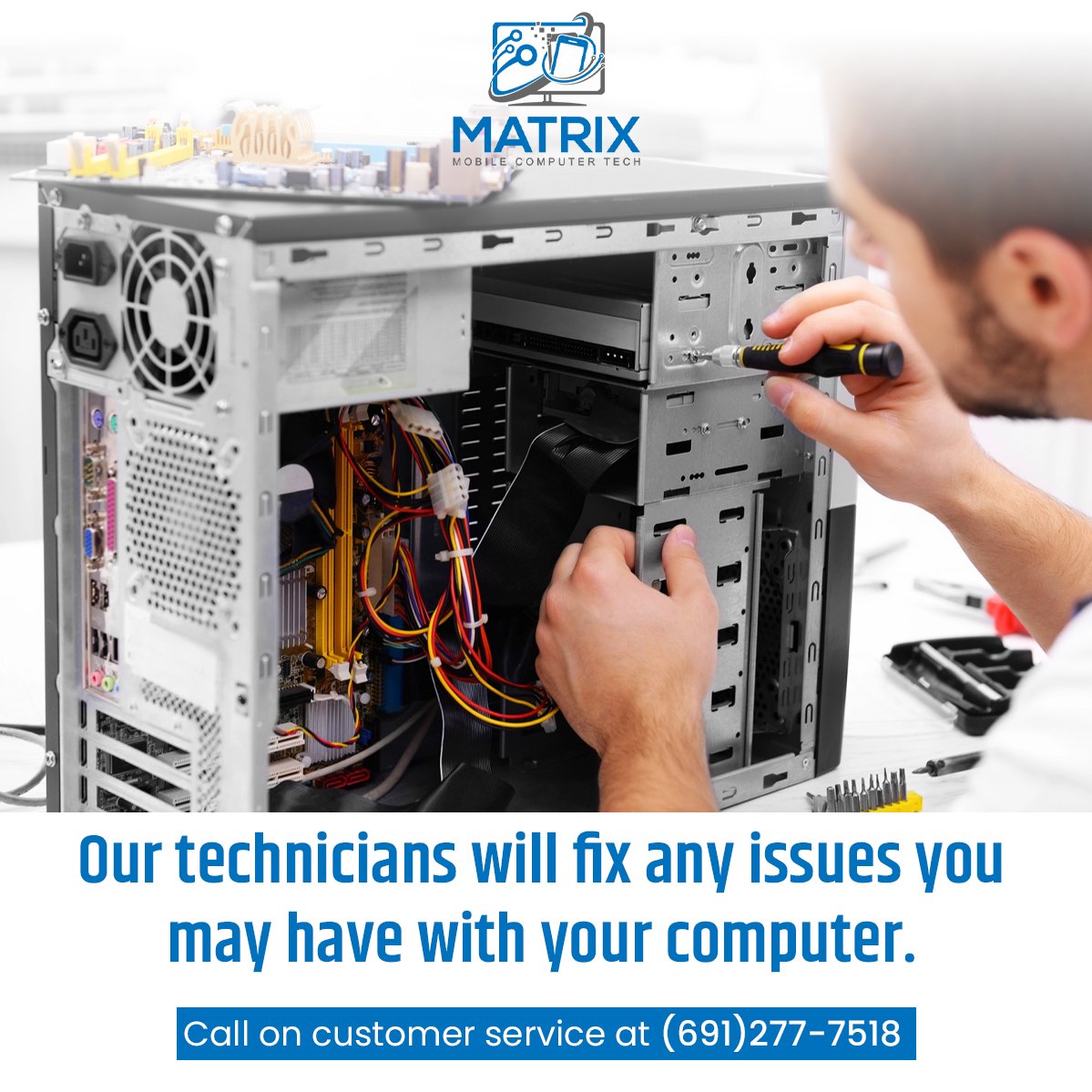 ITSupportNYUS's tweet photo. RT https://t.co/534VK64ZdN RT @matrixmct: Our experts are there for you to help you and make your work easy and smooth Call on customer service at (691)277-7518 #computertechnician #technician … https://t.co/mMoEt19I8T