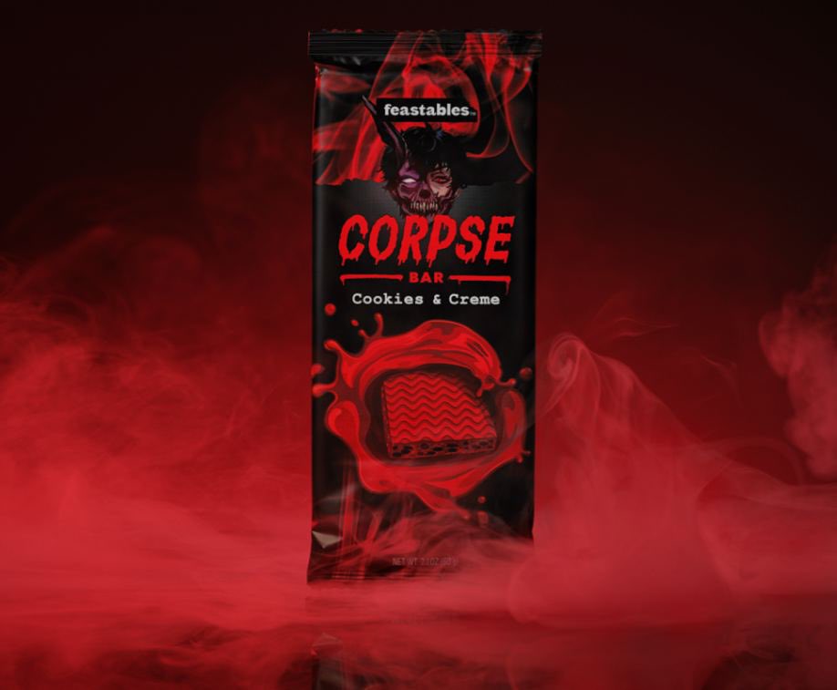 We partnered with @CORPSE to launch this Cookies & Creme Corpse Bar! He crushed it with this one, the design and taste is genuinely insane 😍😍😍 fstbls.com/corpse