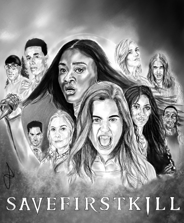 I have an update to do today; no matter what they say our campaign is still going strong and with lots of news for the month of October.
✊🏿😏
#FirstKillFanart #SaveFirstKill