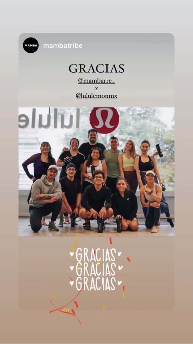Muy agradecido con <a href="/lululemonMX/">lululemon MX</a> por su cálida recepción, por hacernos sentir como en casa. Gracias a todos los asistentes y gracias infinitas por su respuesta 🙏❤️‍🔥🙏 #fit #fitfam #barre #Barre #FitnessGirl #fitness #workout #health #girlpower #MAMBARRE