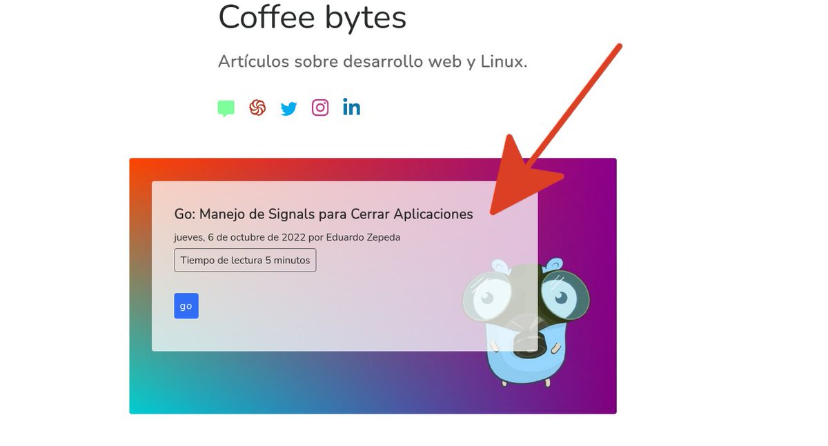 hello_wired's tweet photo. 🟦 ¡Escribí un nuevo post! 🟦

Apagado elegante de aplicaciones en Go. Te enseño a manejar SIGNALS en Linux

👉 Entra al enlace en mi perfil de twitter; a las r. sociales no les gustan los links externos.

#backend #backendev #coding #programacion #webdeveloper #go https://t.co/J676nAKIni
