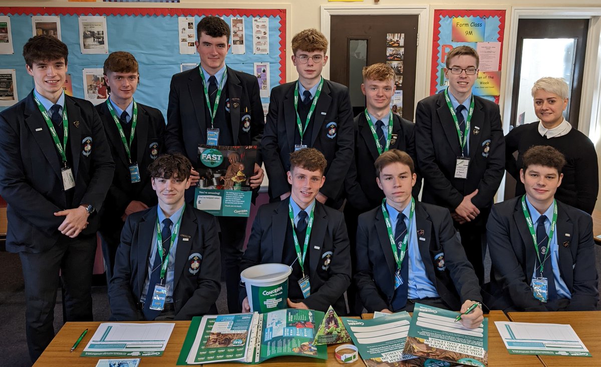 ConcernNI's tweet photo. It was a pleasure to meet our #ConcernFAST youth ambassadors at @st_michaels_ekn #Enniskillen and encourage them to fundraise for our work with vulnerable communities facing food insecurity in #EastAfrica. https://t.co/OXGMauqKJQ