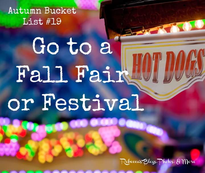 RebeccaCaesar87's tweet photo. Who loves fall fairs and festivals? #fairs #festivalseason #festivals #autumn #autumnbucketlist https://t.co/Yma7JUvwxC