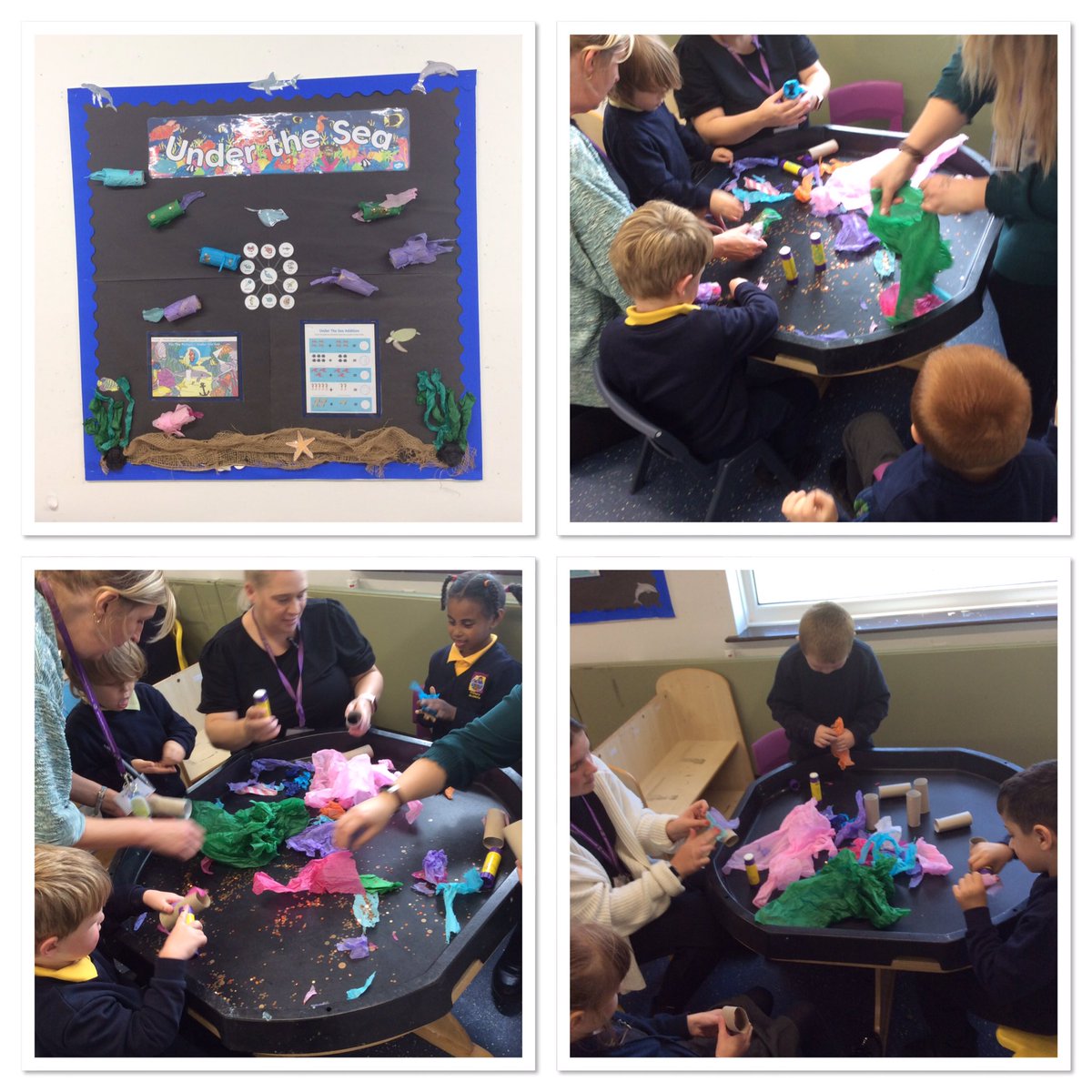 ACMeadstead's tweet photo. This afternoon we made some fish to put on our ‘Under the Sea’ display. It was so much fun! 😃 🐠 🌊 @AETAcademies @MeadsteadPA @MeadsteadExecP @MeadsteadHoS https://t.co/fOdoA7m5Ud