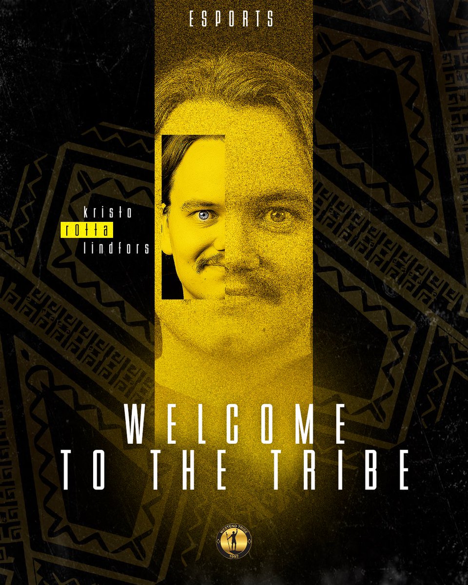 Heimo Esports (@heimoesports) on Twitter photo LUMI -> Heimo 💛🖤
Uusi aikakausi koittaa ja aloitetaan bängerillä. Meillä on jatkossa uusi koti <a href="/WestendIndians/">Westend Indians</a> alla ja tavoitteet on korkealla.
Ensimmäisenä tervetuloa Heimoon cs:go valmentaja <a href="/kristolindfors/">Kristo Lindfors</a> 💛🖤
#heimo LUMI -> Heimo 💛🖤
Uusi aikakausi koittaa ja aloitetaan bängerillä. Meillä on jatkossa uusi koti <a href="/WestendIndians/">Westend Indians</a> alla ja tavoitteet on korkealla.
Ensimmäisenä tervetuloa Heimoon cs:go valmentaja <a href="/kristolindfors/">Kristo Lindfors</a> 💛🖤
#heimo