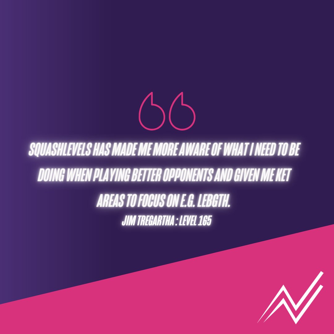 SquashLevels's tweet image. How can SquashLevels help YOU up level your squash game?

Register for your FREE account ➡️ bit.ly/3Uz8Sxb  ➡️ and #FindYourLevel