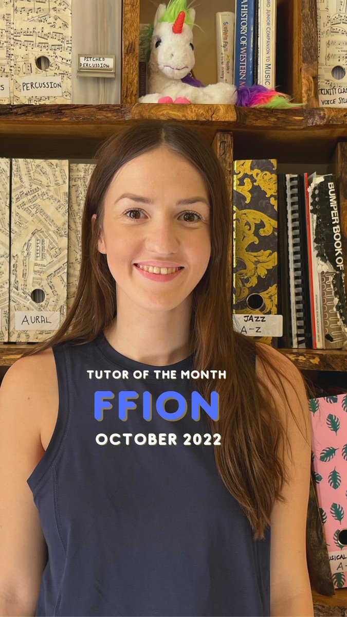Congratulations to our Tutor of the Month - Ffion!

youtu.be/Z3B_vdGdOlY