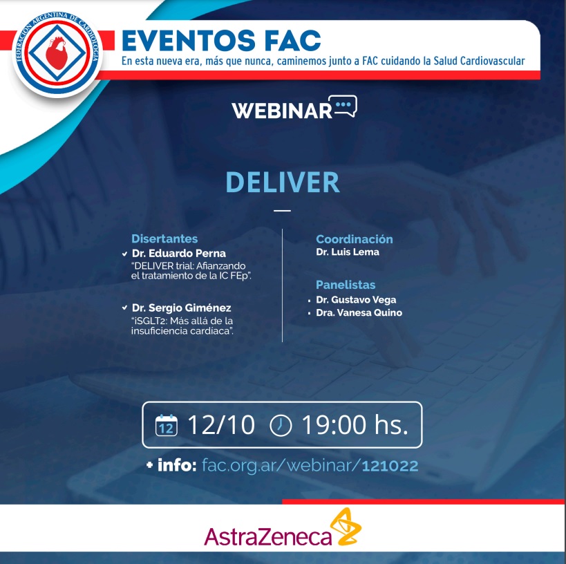 Picchio Diego Huberto (@diegopicchio) on Twitter photo 🫀 Excelente oportunidad para afianzar los contenidos de un de los Trials mas esperados del año #DeliverTrial
📘Disertante: <a href="/EduardoPerna1/">Eduardo Perna</a>
<a href="/ComunidadFAC/">Comunidad FAC</a> <a href="/SoCaCorr/">SoCaCorr</a> <a href="/IccResidencia/">ResidenciaIcc</a> <a href="/RieraStival/">Jorge Luis riera stival</a> <a href="/RodrigoZoniOK/">Rodrigo Zoni</a> <a href="/LeandroPozzer1/">Leandro Pozzer</a> <a href="/MaLoreCoronel/">Maria Lorena Coronel</a> <a href="/ParrasJorge2/">Jorge Parras</a> <a href="/SIAC_cardio/">SIAC</a> 🫀 Excelente oportunidad para afianzar los contenidos de un de los Trials mas esperados del año #DeliverTrial
📘Disertante: <a href="/EduardoPerna1/">Eduardo Perna</a>
<a href="/ComunidadFAC/">Comunidad FAC</a> <a href="/SoCaCorr/">SoCaCorr</a> <a href="/IccResidencia/">ResidenciaIcc</a> <a href="/RieraStival/">Jorge Luis riera stival</a> <a href="/RodrigoZoniOK/">Rodrigo Zoni</a> <a href="/LeandroPozzer1/">Leandro Pozzer</a> <a href="/MaLoreCoronel/">Maria Lorena Coronel</a> <a href="/ParrasJorge2/">Jorge Parras</a> <a href="/SIAC_cardio/">SIAC</a>