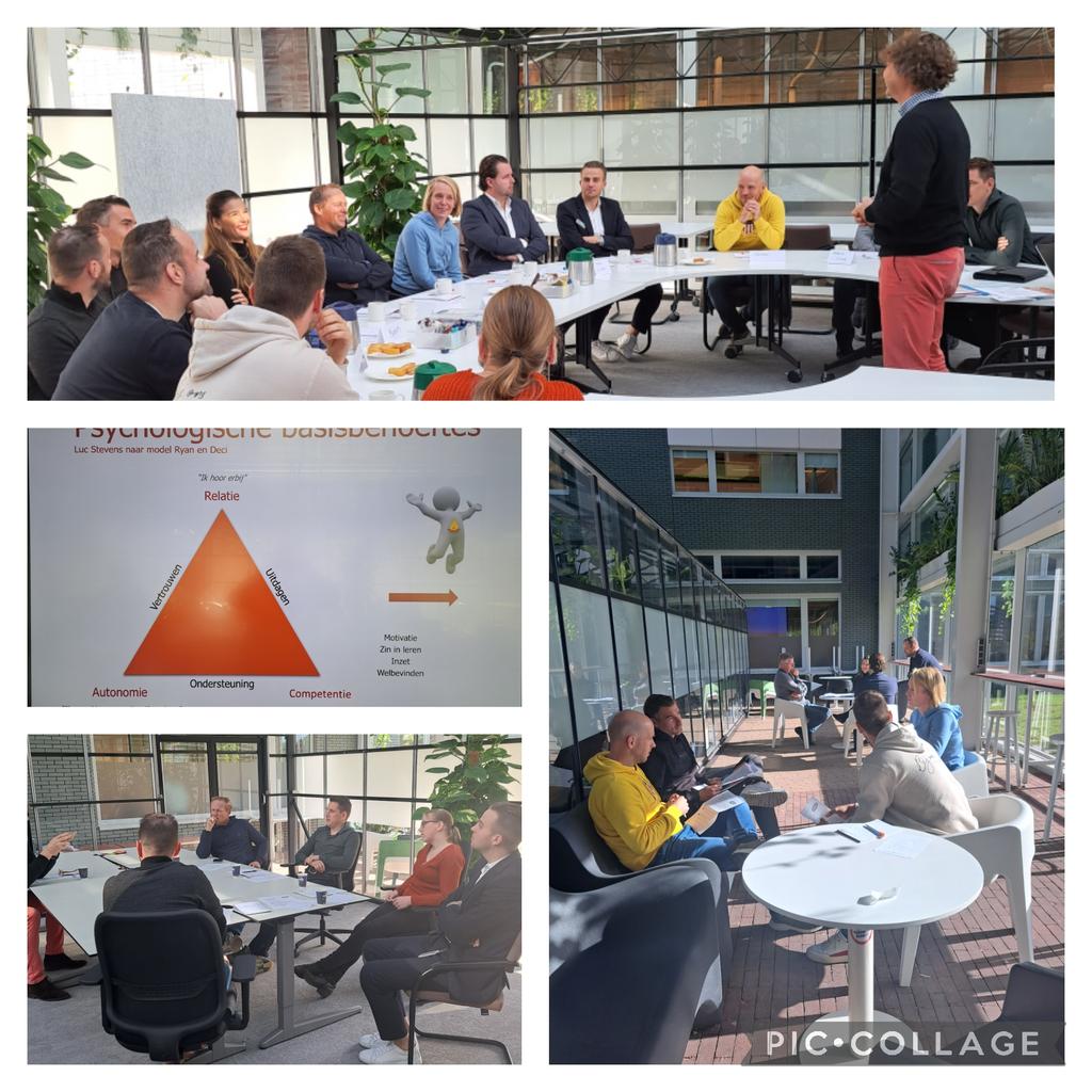 RonnyEllen's tweet photo. Vandaag was de eerste bijeenkomst in het kader van het leermeesteroverleg van de teams  Horeca Vakopleidingen en Bakkerij &amp; Patisserie @Deltion. Onderdeel van de bijeenkomst was de workshop 'Begeleiden en motiveren van studenten' verzorgd door Michael Meulenkamp van @SBBNL https://t.co/d35PMIryF2