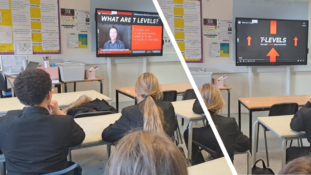 oxtedschool's tweet photo. @oxtedschool is celebrating T-Levels Week by sharing information with all our students about this new 2 year qualification, so that everyone will be able to understand the difference between this and an apprenticeship qualification. #TLevelsWeek #nextsteps #amazingapps https://t.co/AirRkDUDuY