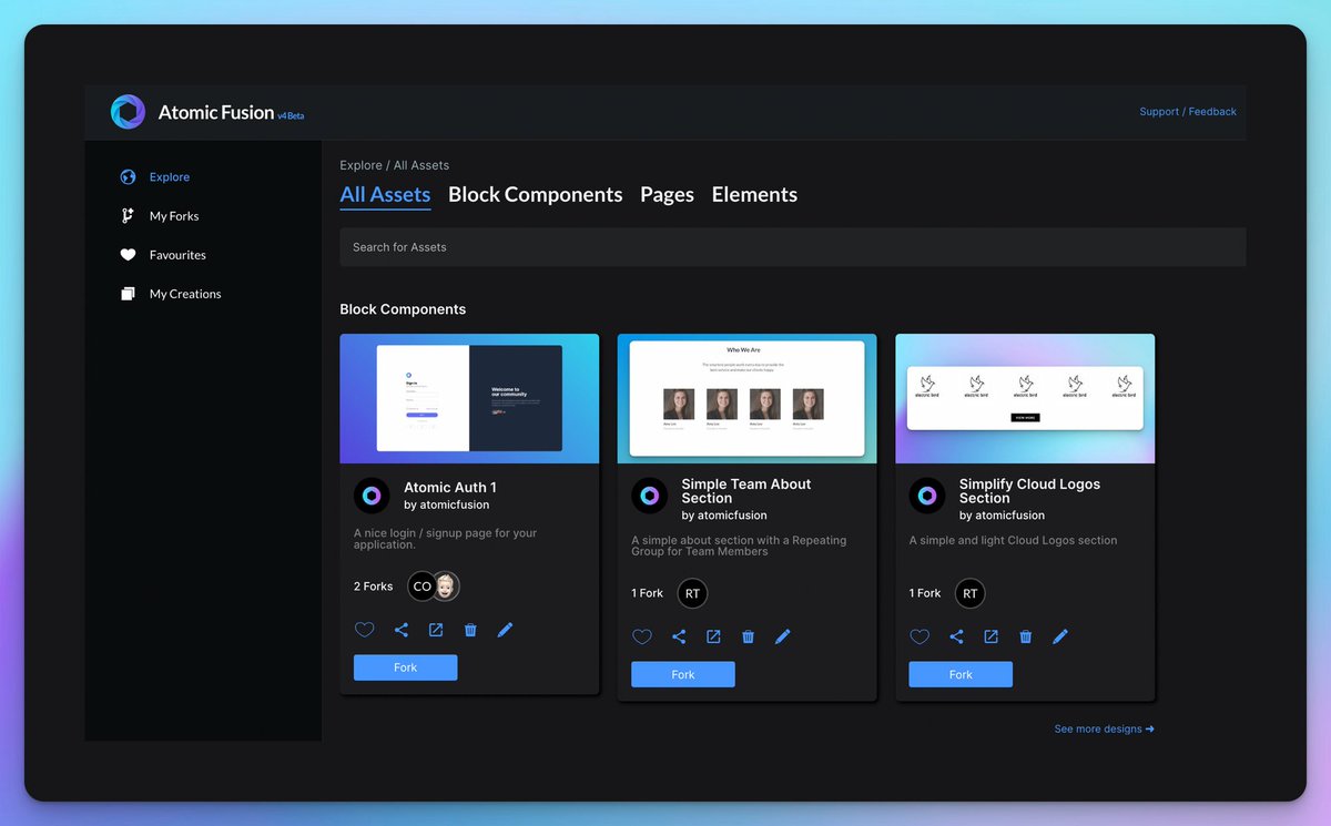 atomicfusionio's tweet image. Just a day to go!! 🔴
Being a part of this amazing community, you can expect to get early access, benefits, and more.
Here’s something for our Twitter community - an exclusive sneak peek of the launch! 👀
#nocode #nocodecommunity #nocoding #bubble