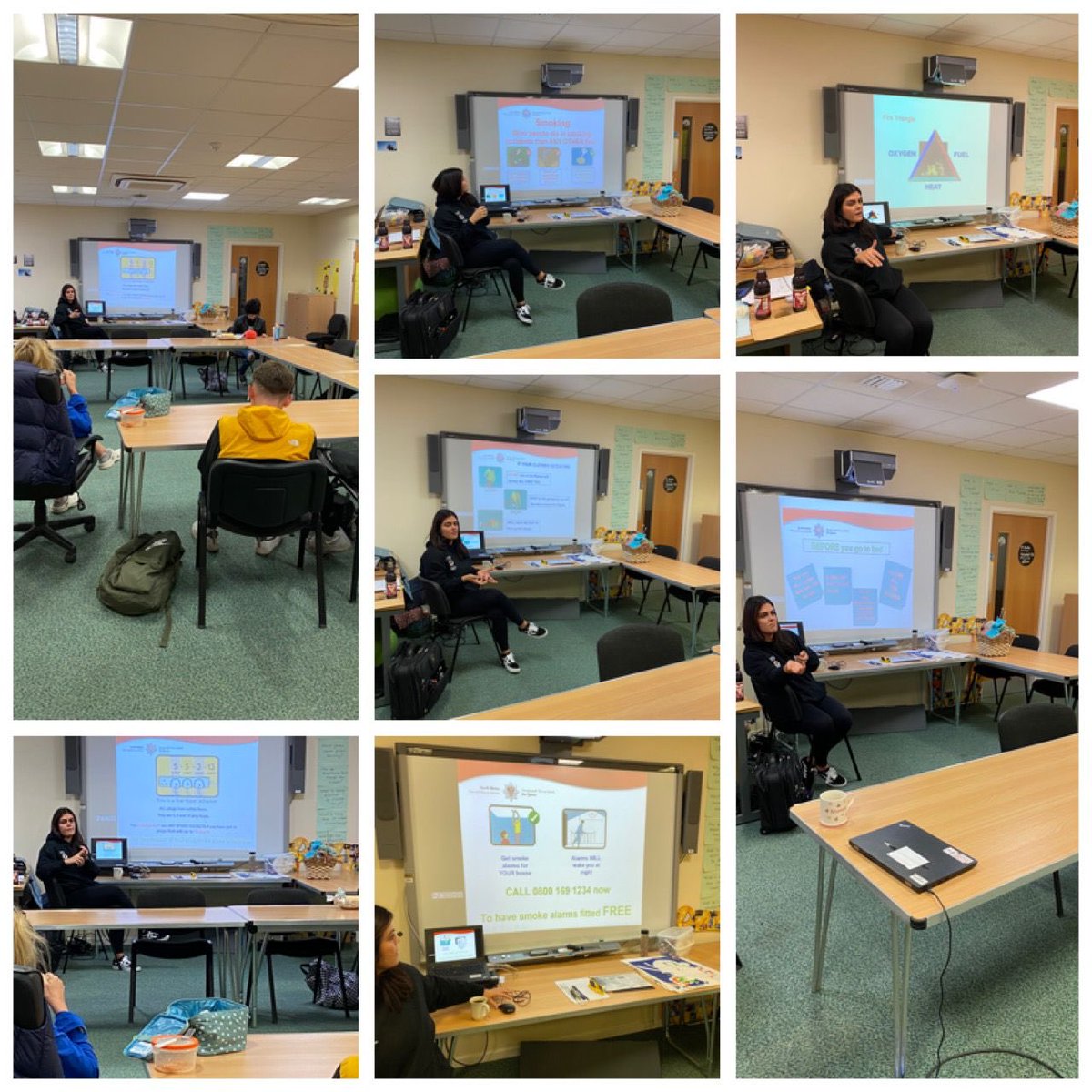 Today the young people ⁦<a href="/InnovateCCBC/">The Innovate Project</a>⁩ participated in a South Wales Fire and Rescue workshop about Home Safety ⁦<a href="/SWFRSYSS/">SWFRSYouthServices</a>⁩ @youth4u1⁩ 🔥
