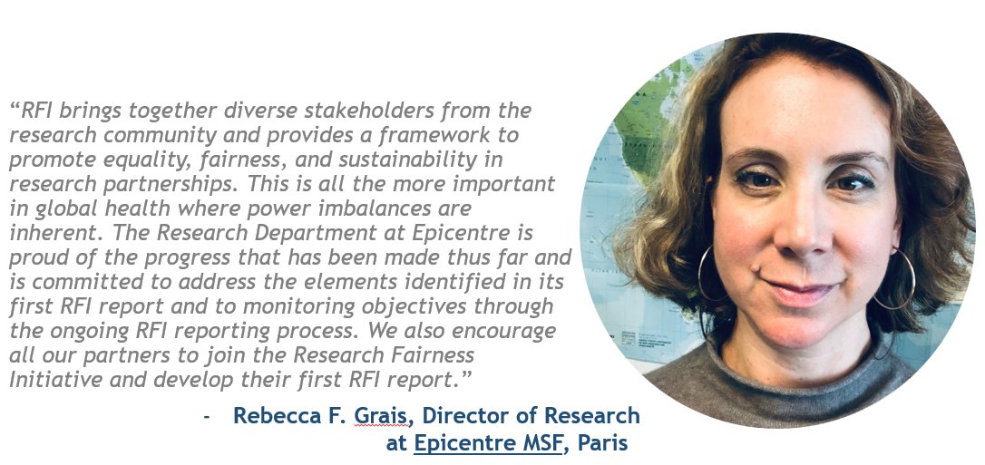 RFI COHRED (@rfi_cohred) on Twitter photo Checkout 👇 @ Rebecca Grais - Director of Research at Epicentre MSF, Paris shares about the Research Fairness Initiative (RFI).
<a href="/rfi_cohred/">RFI COHRED</a>
<a href="/cohred/">COHRED</a>
<a href="/Epicentre_MSF/">Epicentre_MSF</a>
#fairness #research #collaboration #partnerships #sustainability #sdg17 #cohred #cohred_RFI Checkout 👇 @ Rebecca Grais - Director of Research at Epicentre MSF, Paris shares about the Research Fairness Initiative (RFI).
<a href="/rfi_cohred/">RFI COHRED</a>
<a href="/cohred/">COHRED</a>
<a href="/Epicentre_MSF/">Epicentre_MSF</a>
#fairness #research #collaboration #partnerships #sustainability #sdg17 #cohred #cohred_RFI