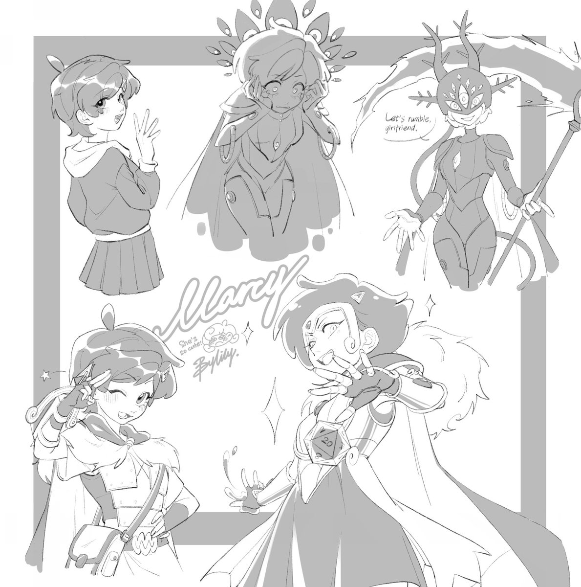 Lilydiane404's tweet photo. A whole page of Marcy Wu!!!💗
#amphibia #MarcyWu https://t.co/0ofo5WBP5p