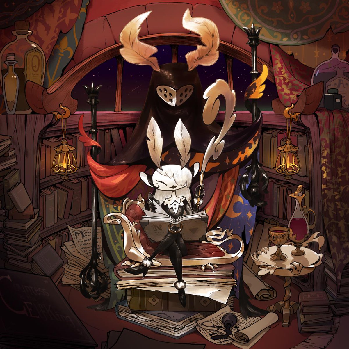 ToqaReign's tweet image. Hi I'm Toqa ✨I'm interested in any illustration work with cute things, both sombre and colorful! #PortfolioDay 
artstation.com/toqareign