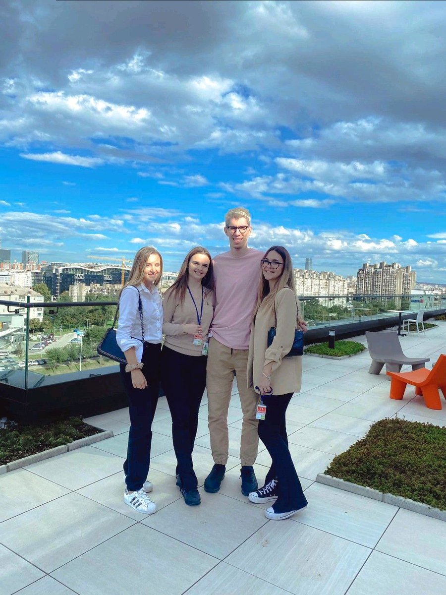 Two weeks ago I had the honour of meeting these three wonderful young girls who have a lot of potential. We had a great, inspiring meeting about possible future cooperation with Studentska Asocijacija FON-a! Students are the future of <a href="/NCRCorporation/">NCR Corporation</a>! #NCRlife #UREMEA #students