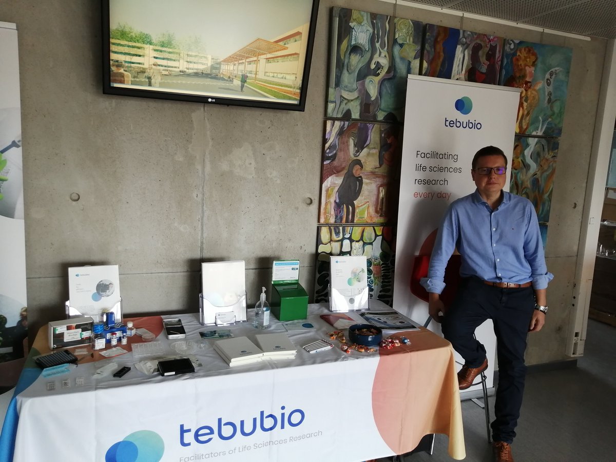 Today, Valéry Savitsky and Jonathan Chetrit are happy to meet researchers at the <a href="/CRBM_Montpel/">CRBM</a> and IRIM institutes in Montpellier - be sure to drop by our booth to see how we can facilitate your research (and to enjoy a chocolate...😉)