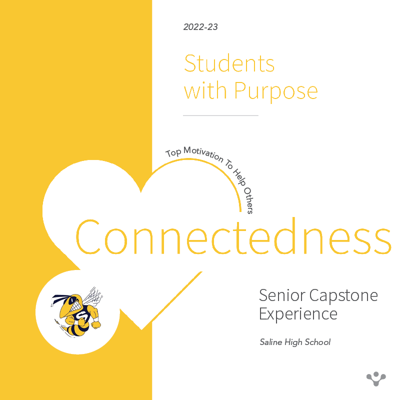 Saline High School Senior Capstone Experience <a href="/SalineSCE/">Saline SCE</a> #ServiceLearning #GivingBack #Community