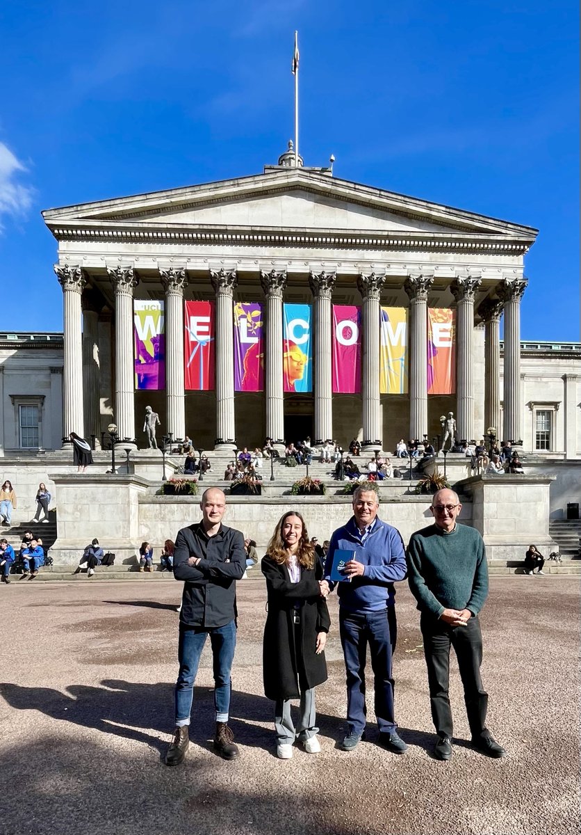 A big day for Didobi as we launch our co-funded PhD studentship on Real time geodemographics for business and service planning with UCL and ESRC. Here is @MattheHopkinson with PhD student, Mikaella Mavrogeni and academic sponsors Professor Paul Longley and Dr Justin van Dijk.