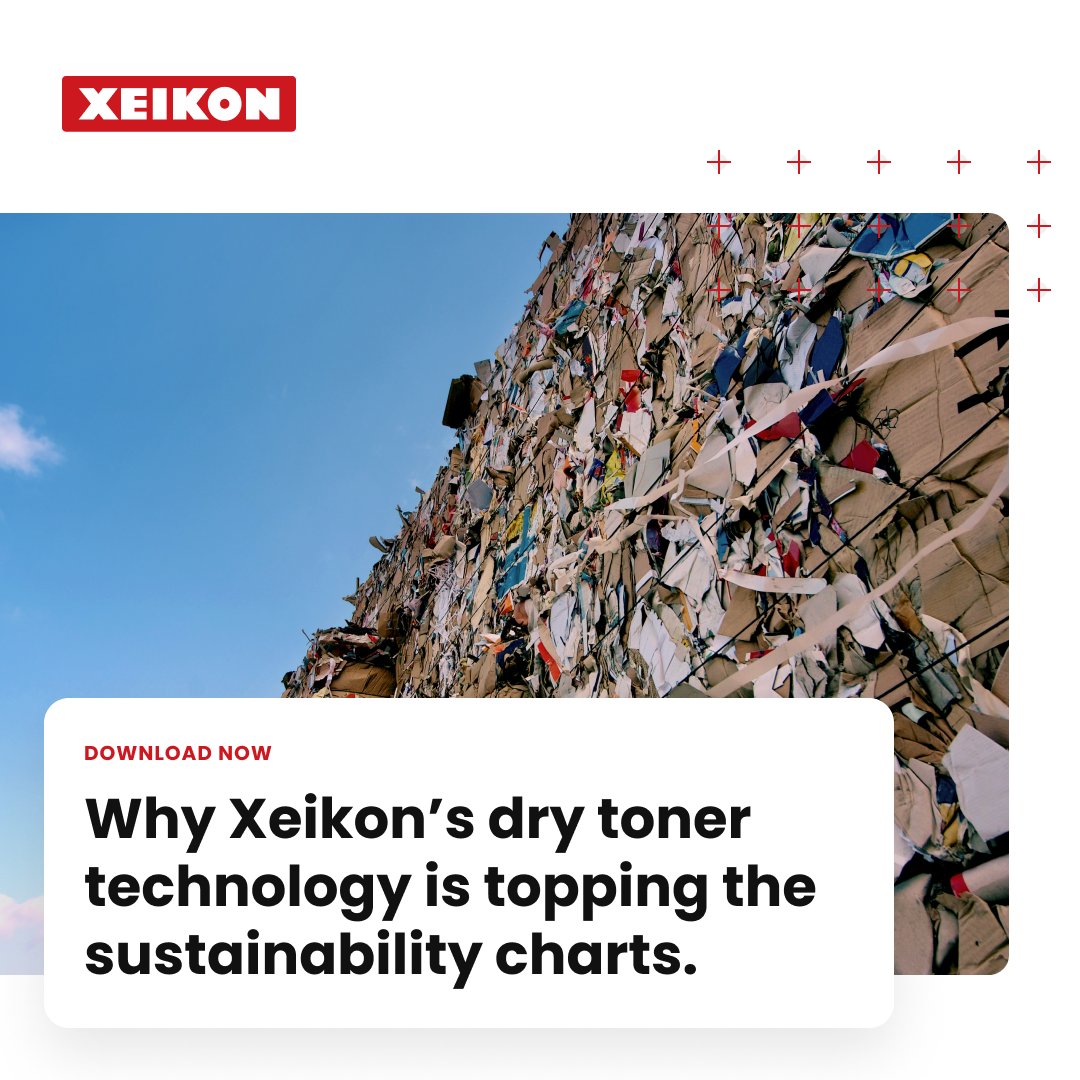 Xeikon's tweet photo. Dry Toner prints are the safest choice for walldeco...and have always been easily recyclable at paper plants. But what percentage of total printed waste do they make up? Read the facts below. 👇
https://t.co/0zW3zW41fe
#drytoner #recyclingpaper #sustainablewalldeco https://t.co/iiGiJUvmHF