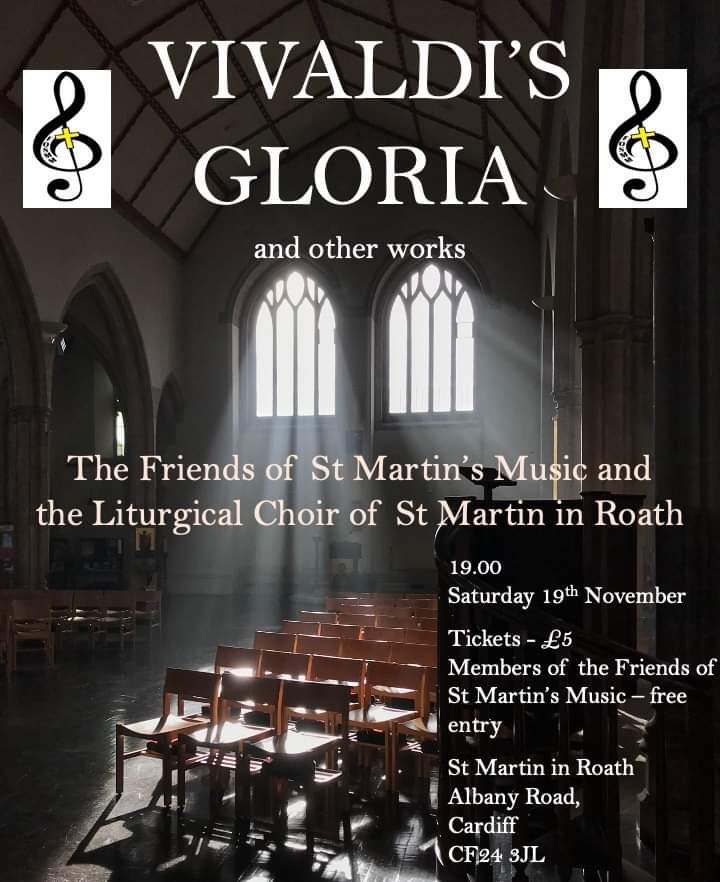 stmartinroath's tweet photo. Join us on 19 November for some baroque favourites! @ChurchinWales @roathcardiff @LlandaffDio @ViscountWales https://t.co/stANtFJpfx