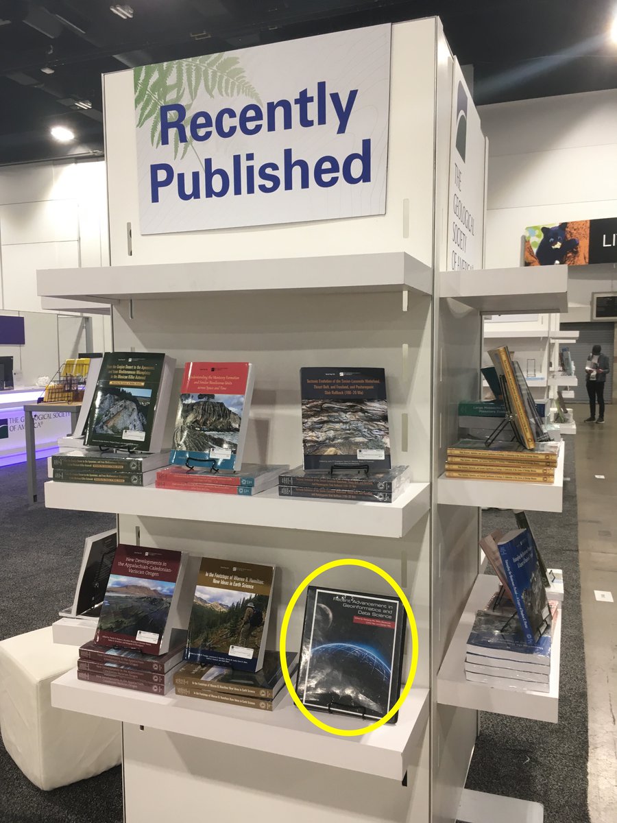 #GSA2022 Please visit the GSA booth to see our special paper v.558 on #datascience #geoinformatics doi.org/10.1130/SPE558 Hardcopy will be ready in 02/2023.  @ me if you want one (I have 5) #proudeditor @honu_girl Matty Mookerjee @hsu000001 @gsageoinfo @EarthDataHelp @EarthCube