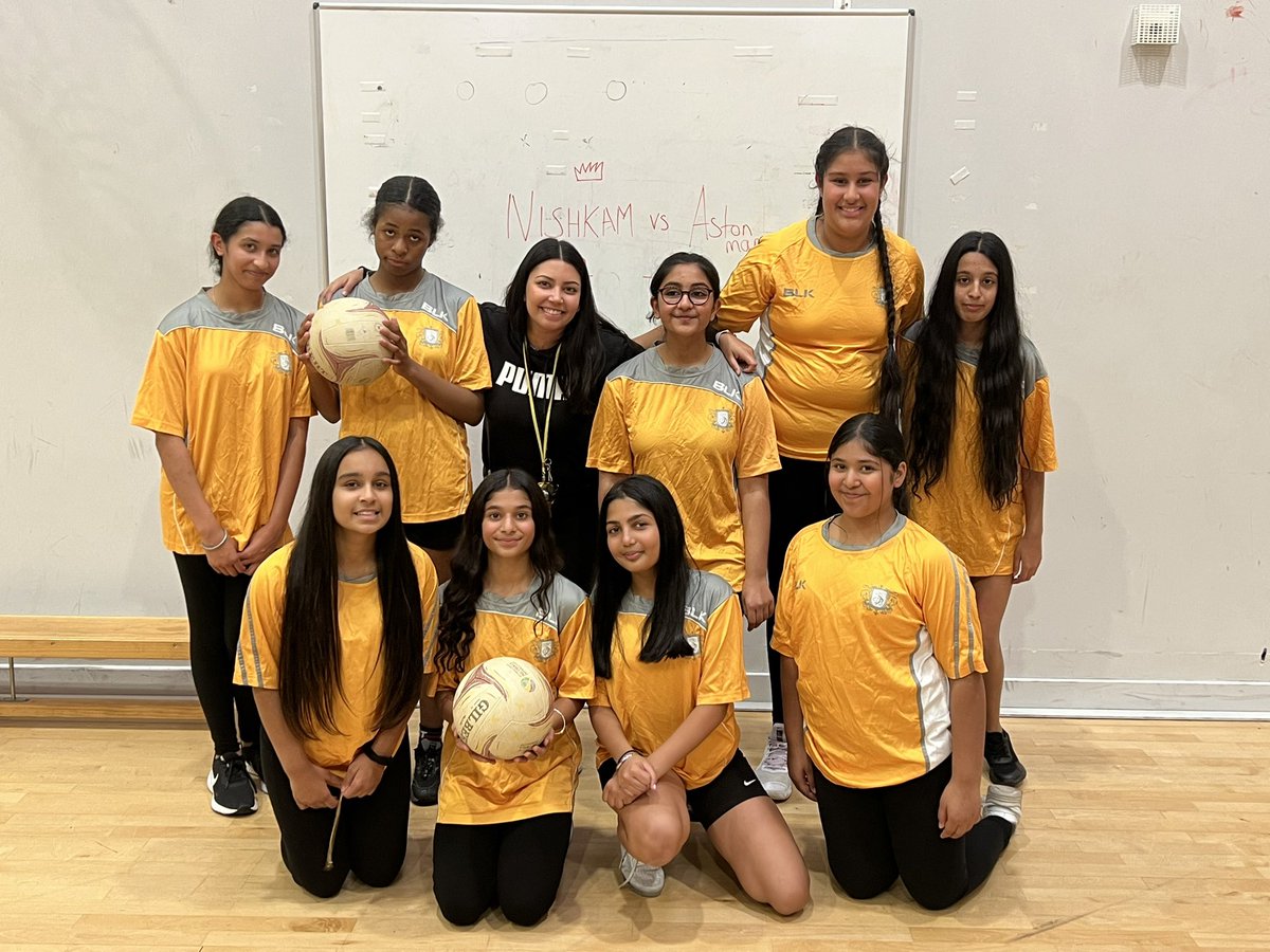 NishkamPE's tweet photo. What a great match against Aston manor! The girls played so well and did us so proud. Fantastic win for Nishkam! 🎉🙌🏼 7-6 to Nishkam!  
Well done girls 🏆🏅 https://t.co/IT1cJ70slU