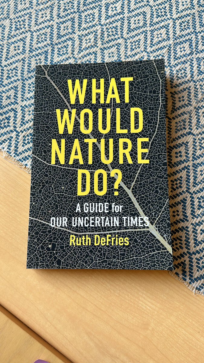 My new book arrived! Congratulations to @ruthdefries in @E3BColumbia for winning @Columbia 2022 Distinguished Book Award! #NextRead #SciComm