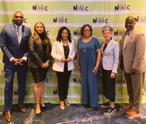 Al Roker Entertainment (@alrokerent) on Twitter photo Now that's a great looking group at <a href="/NAMICNational/">NAMIC</a> conference NYC
(L to R) <a href="/Galen_Gordon/">Galen Gordon</a> from <a href="/ABC/">ABC News</a>, @ChenaultMonique from <a href="/revolttv/">REVOLT</a>, <a href="/SheinelleJones/">Sheinelle Jones</a> from <a href="/TODAYshow/">TODAY</a>, Denise Hurst Green & <a href="/sjindavis/">Susan Jin Davis</a> from <a href="/AlRokerEnt/">Al Roker Entertainment</a> & Jason Farmer from <a href="/BLPFilmStudios/">BLP Film Studios, LLC</a>. #diversityweek #dei #namic Now that's a great looking group at <a href="/NAMICNational/">NAMIC</a> conference NYC
(L to R) <a href="/Galen_Gordon/">Galen Gordon</a> from <a href="/ABC/">ABC News</a>, @ChenaultMonique from <a href="/revolttv/">REVOLT</a>, <a href="/SheinelleJones/">Sheinelle Jones</a> from <a href="/TODAYshow/">TODAY</a>, Denise Hurst Green & <a href="/sjindavis/">Susan Jin Davis</a> from <a href="/AlRokerEnt/">Al Roker Entertainment</a> & Jason Farmer from <a href="/BLPFilmStudios/">BLP Film Studios, LLC</a>. #diversityweek #dei #namic