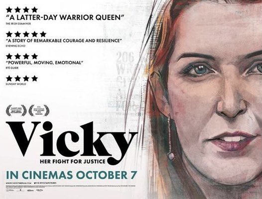 “Vicky – Her Fight For Justice” is a documentary now released in cinemas. Watch trailer - youtu.be/IGadFwuzMWQ