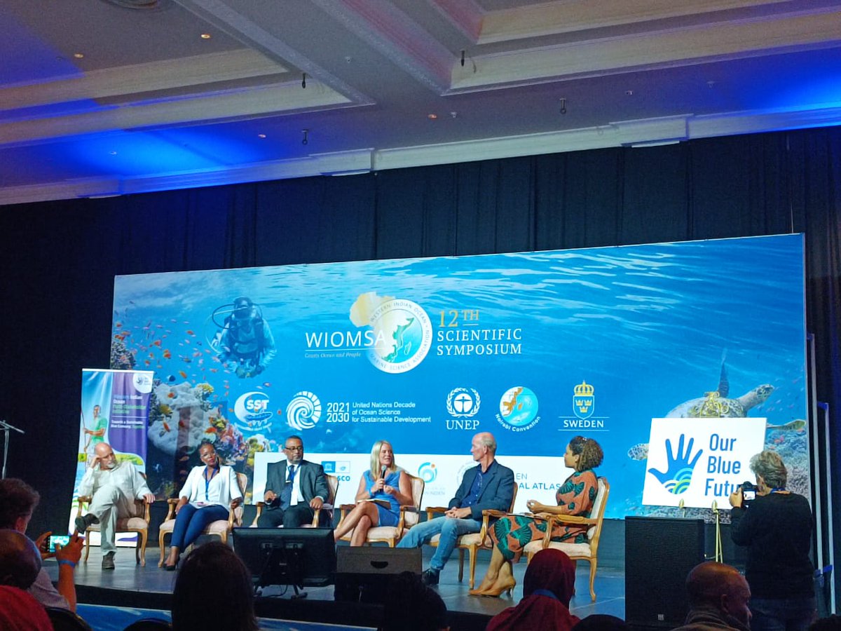 wwf_mada's tweet photo. Samantha Petersen from @wwf_mada joined the panel at #OurBlueFuture during #WIOMSA2022 to emphasis the truly bottom up approach of setting up this initiative for the entire South West Indian Ocean Region #OBF #OBFLaunch #OceanDecade #OceanScience https://t.co/CPtBMYXRoU