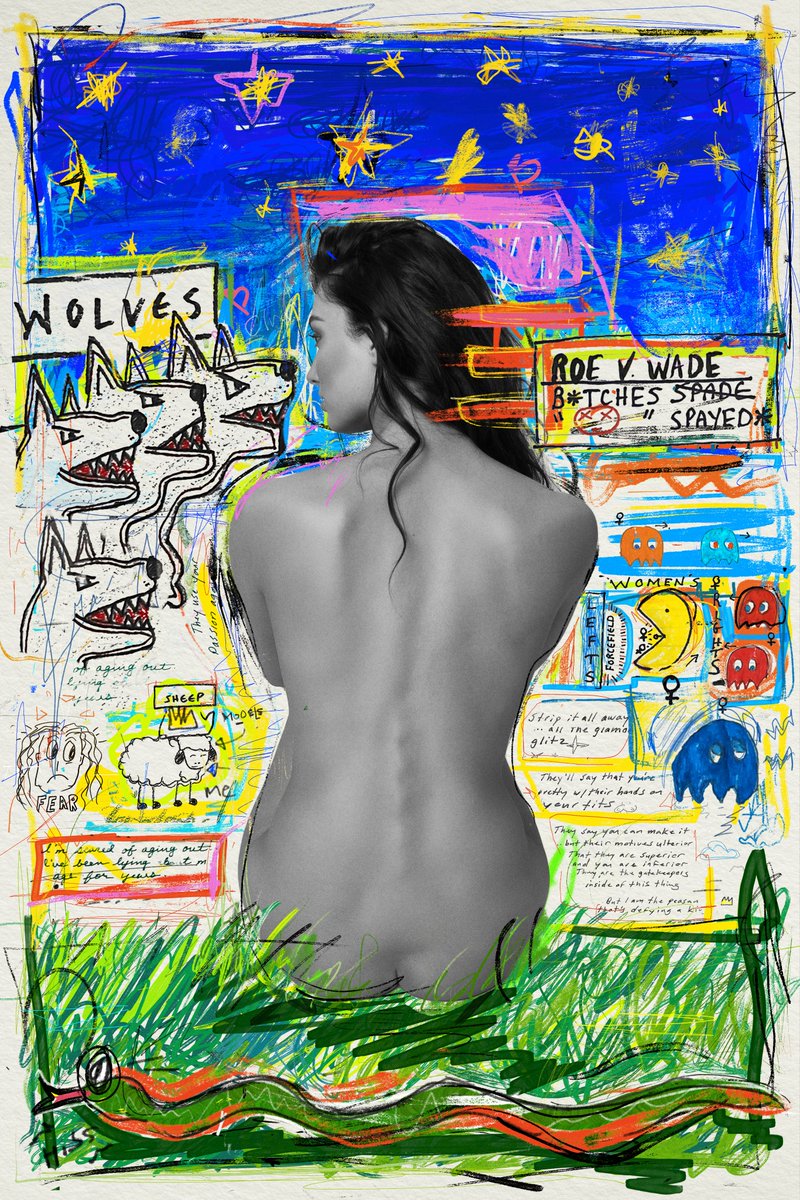 ChAOS & COUTURE (@chaosxcouture) on Twitter photo 🖼 WOLVES
💋 Eighth piece of the #COUTURE Collection by <a href="/itsdanataylor/">Dana Taylor Treacy</a>
This piece was created in the aftermath of the Supreme Court decision to overturn Roe v. Wade.
It is a response to the helplessness and fear a woman feels, toward the government or the modeling industry... 🖼 WOLVES
💋 Eighth piece of the #COUTURE Collection by <a href="/itsdanataylor/">Dana Taylor Treacy</a>
This piece was created in the aftermath of the Supreme Court decision to overturn Roe v. Wade.
It is a response to the helplessness and fear a woman feels, toward the government or the modeling industry...