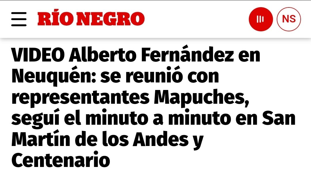 Bronca absoluta. <a href="/alferdez/">Alberto Fernández</a> se reunió con los terroristas pseudomapuche con palabras de aliento.
Tenemos un gobierno que reivindica el terrorismo de los 70, para destruir la Patagonia Argentina.
Después se enojan cuando decimos que el desalojo de Mascardi es una pantomima