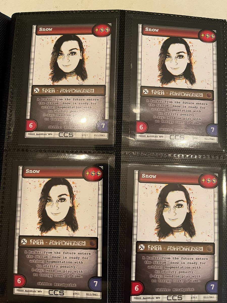 PhreakerLife's tweet photo. #grrcon we will have the Creator Expansion pack for the #Phreaker Life #TCG available at booth 101. 

Featuring Anhackronism cards of @EggDropX @jstrande @_sn0ww @HackingDave and @blenster !!

#phreaking #hacking https://t.co/svYIEUYglb