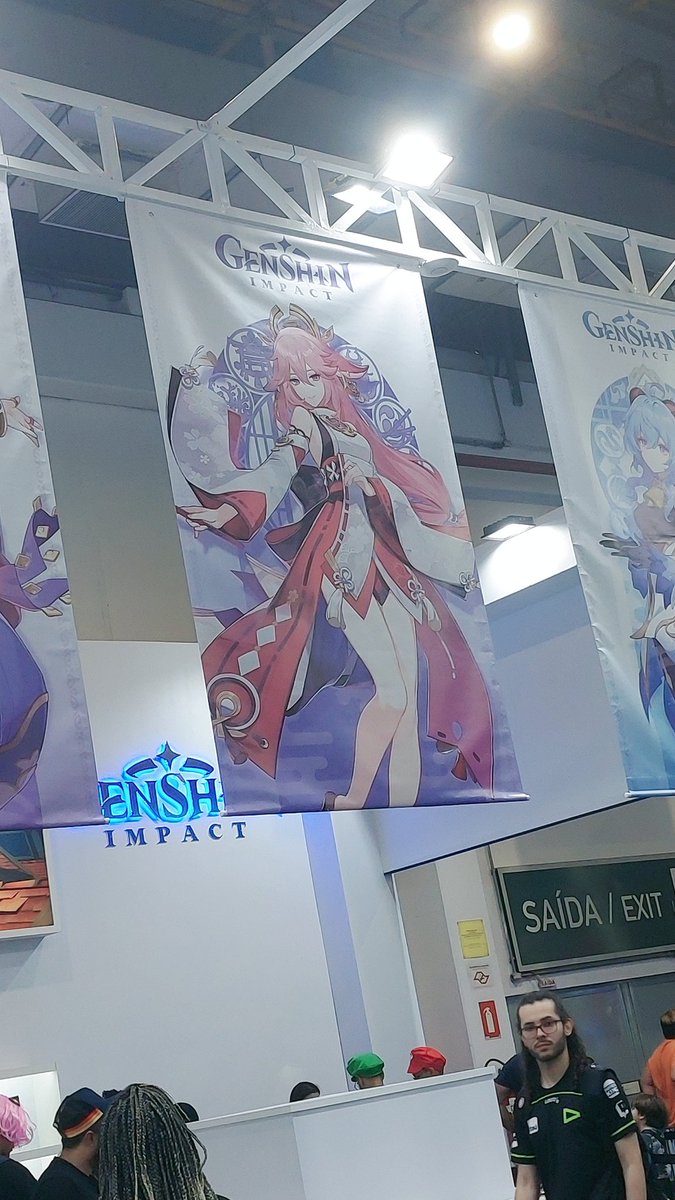 nekoisunset's tweet photo. O melhor stand ~ #EndlessJourney #genshinimpactbrasil #BGS22 https://t.co/ILqWaPr6e5