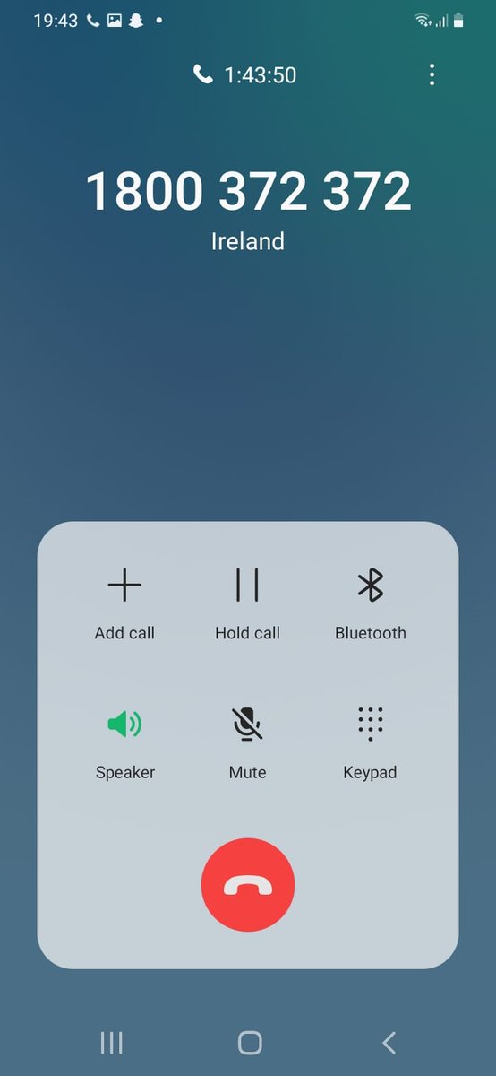 CB1045's tweet photo. @ElectricIreland I'll transfer you now they told my mam. I went grocery shopping came back and my mam was still being 'transfered' what a joke!! Have a look at the length of the call. https://t.co/N2eDN1yH0N
